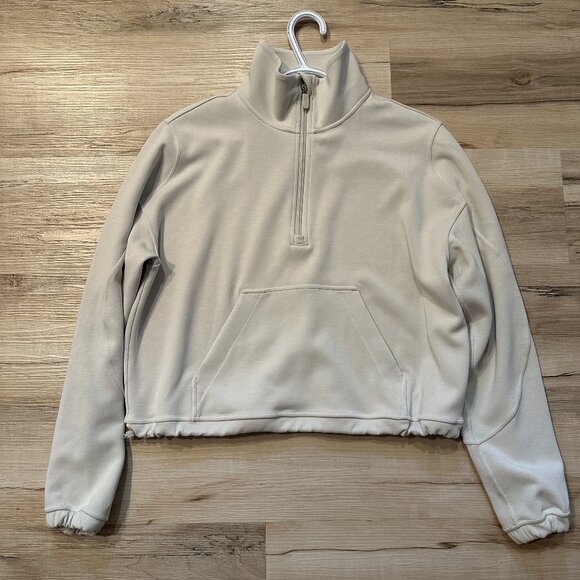 Lululemon Brushed Softstream Half Zip Size 6 - Picture 1 of 4
